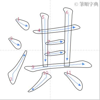 淇筆畫|淇的筆順 國字「淇」筆畫